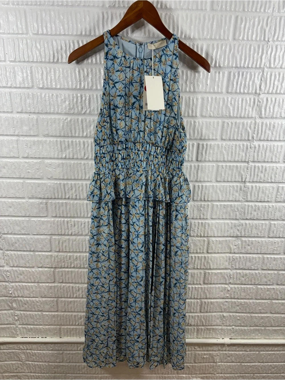 Ulla Johnson Adeline Midi Dress in Idalia 2 NWT 100% Silk - Picture 4 of 9